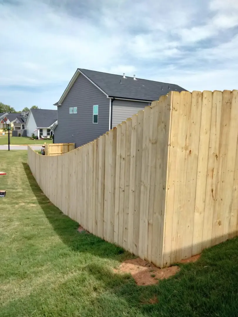 6ft Dog Ear Privacy Fence