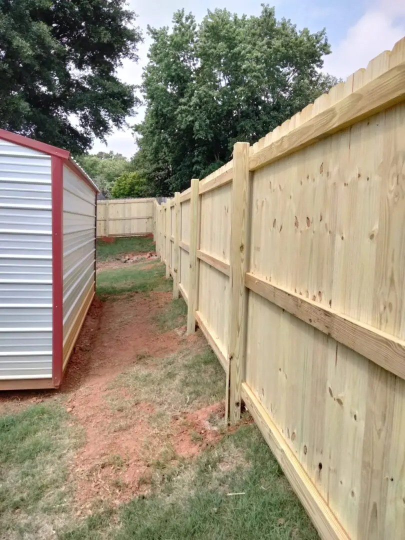 6 ft Dog Ear Privacy Fence
