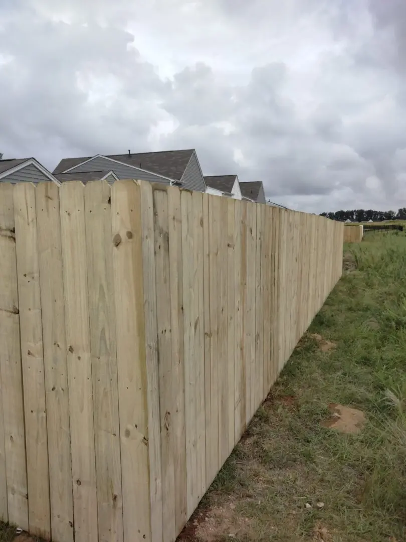 6 ft Dog ear privacy fence